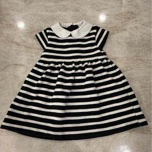 Baby Girl Kate Spade Navy Striped Dress 18 months